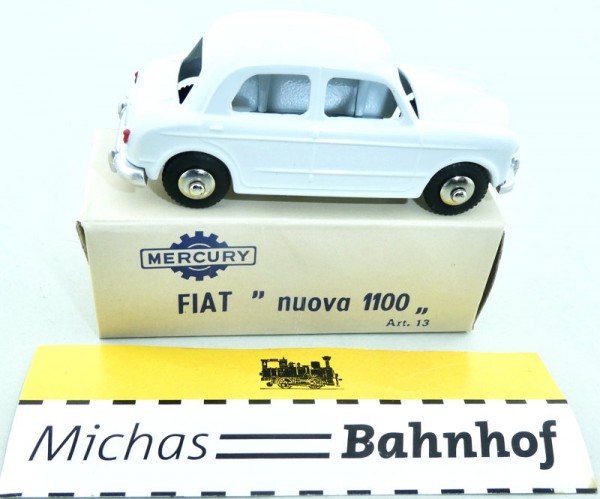 Fiat nuova 1100 weiß Mercury Collection Art 13 cast Hachette 1:48 OVP U&#039;i-j2 µ
