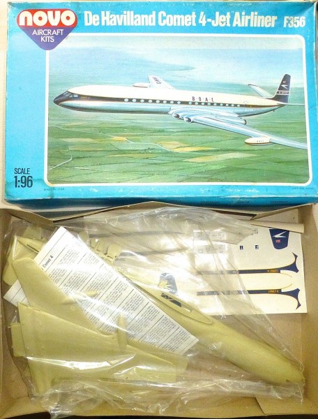 De Havilland 4 Jet Airliner F356 NOVO Aircraft Kits 1:96 Bausatz ungebaut #LJ2å