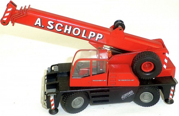 DEMAG AC25 City Class Mobilkran A Schlopp rot Liebherr Conrad 2089 1:50 OVP å *