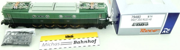 Roco 79480 SNCF 2D2 9122 Ellok für Märklin AC digital Ep3 H0 1:87 OVP LC3 µ