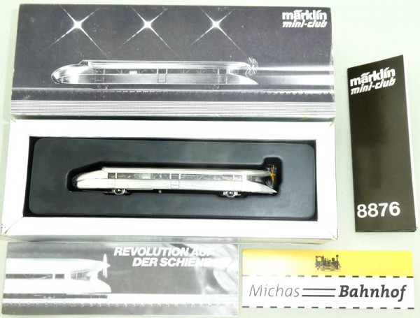 Märklin 8876 Mini-Club Schienenzeppelin OVP Z 1:220 HS2 å
