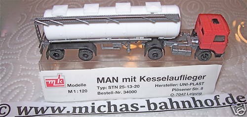 MAN LKW mit Kesselauflieger TT 1:120 UO4 å *