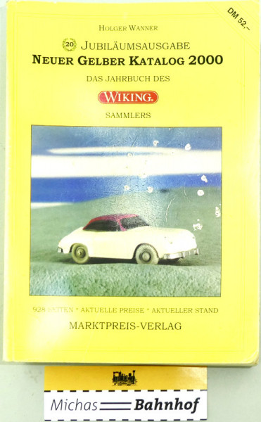 2000 Neuer Gelber Katalog Holger Wanner Marktpreis Verlag HH3 å