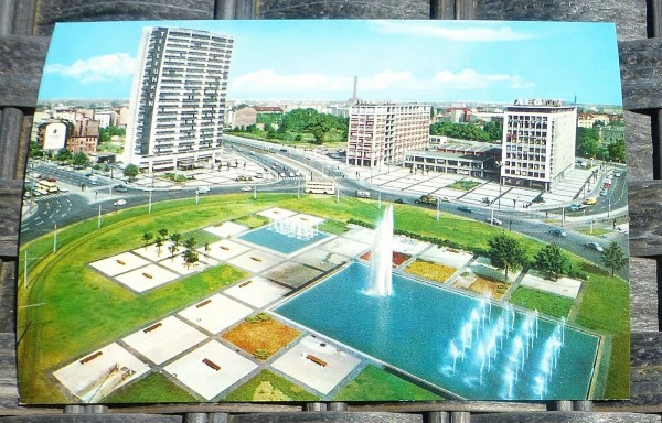Ernst Reuter Platz Berlin Ansichtskarte 50er 60er Jahre KRÜGER 921/71 88 å *