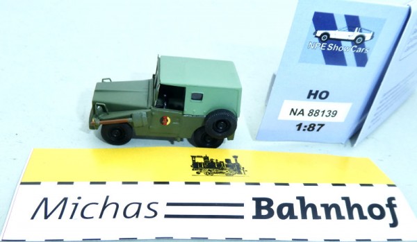 IFA P3 Armee Kübelwagen DDR Militär mit Hoheitszeichen NPE 88139 neu OVP LA4 µ