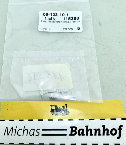Roco 115396 Panto-Isolatoren links + rechts 1:87 HH2 µ