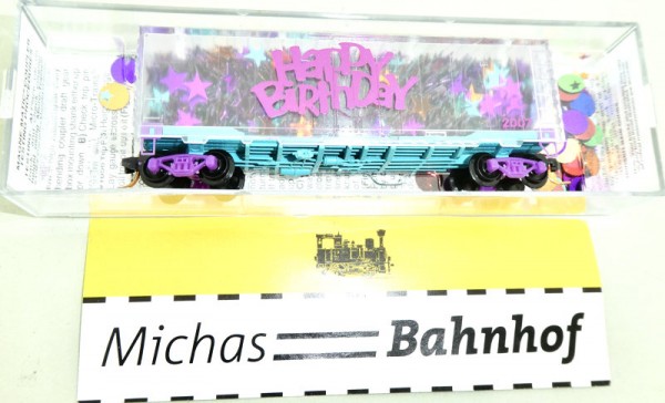 Micro Trains Line 02100530 2007 Happy Birthday 40&#039; Standard Box Car 1:160 N LC2å
