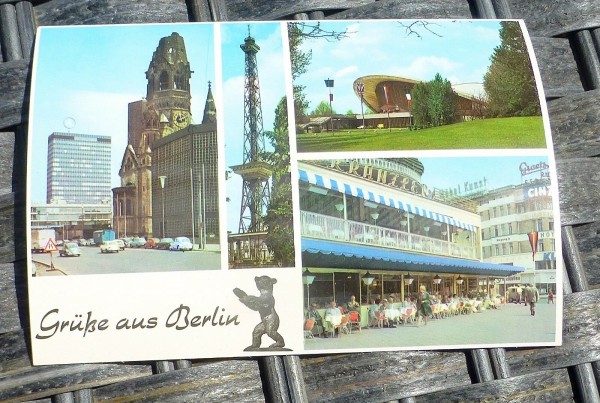 Grüße aus Berlin Ansichtskarte 50er 60er Jahre PfB 19 80 å *