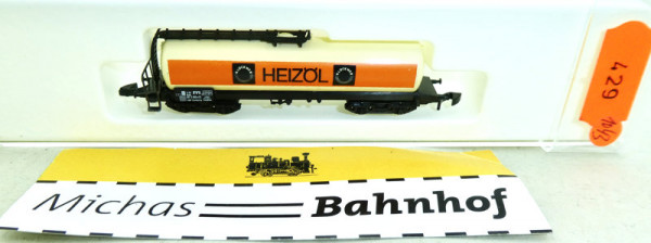 Märklin Klöckner Heizöl Kesselwagen 4-achs. mini-club Z 1:220 #429 GD4 å
