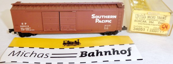 Southern Pacific SP 202519 50´ Boxcar Micro Trains Line 34051 N 1:160 Ω54 å