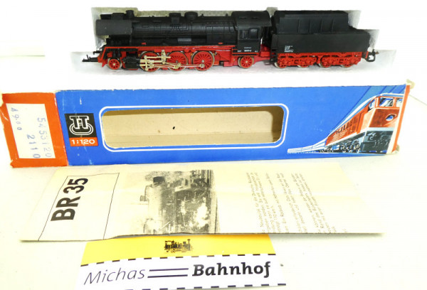 BTTB BR 35 Dampflok DR 2110 DDR OVP TT 1:120 HQ6 å