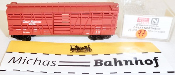Great Northern GN 55256 40´ Despatch Micro Trains Line 35020 N 1:160 Ω97 å