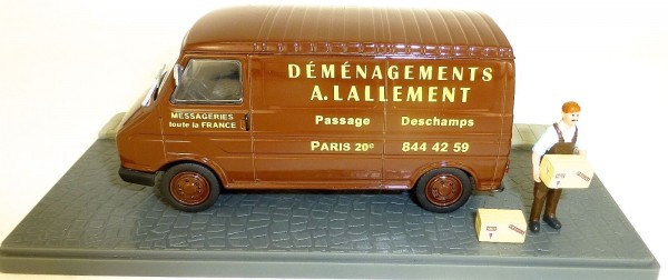 Citroen C35 Le fourgon demenageur PARIS Atlas 1:43 NEU OVP 2428006 HD5 µ *