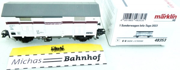 Märklin 48353 Sonderwagen Info-Tage 2023 H0 1:87 OVP Neu HJ6 µ
