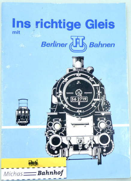 BTTB Ins richtige Gleis Berliner TT Bahnen TT 1:120 HU3 å