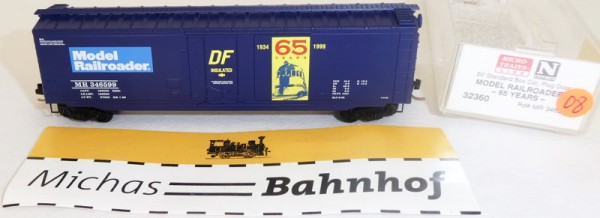 Model Railroader 65 Years 346599 50´ Boxcar Micro Trains Line 32360 N 1:160 Ω08 å