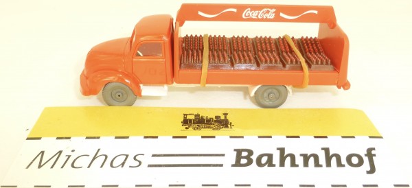 Coca Cola rot Rundhauber Magirus LKW IMU Bier Getränke Replika Serie 1:87 #5 å