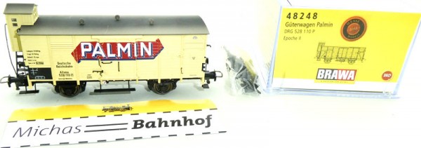 Brawa 48248 Palmin Güterwagen DRG 528 110 P Ep2 H0 1:87 OVP HG4 µ