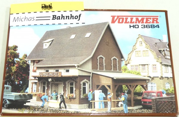 Vollmer 3684 Schreinerei Eder Bausatz 1:87 H0 OVP LG2 µ