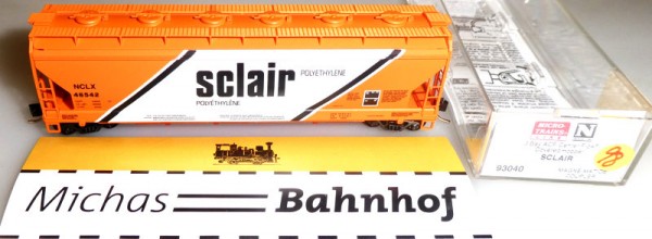 NCLX 46542 3 Bay ACF Center Flow Hopper Micro Trains Line 93040 1:160 OVP R98 å