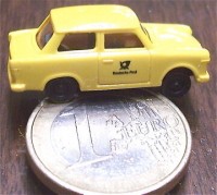 Post Trabbi Trabant Modellauto TT 1:120       å Post Trabbi Trabant Modellauto TT 1:120       å