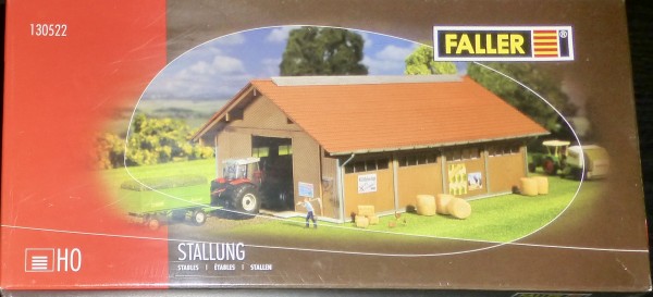Stallung Bausatz ungebaut FALLER 130522 H0 1:87 OVP #LH3å