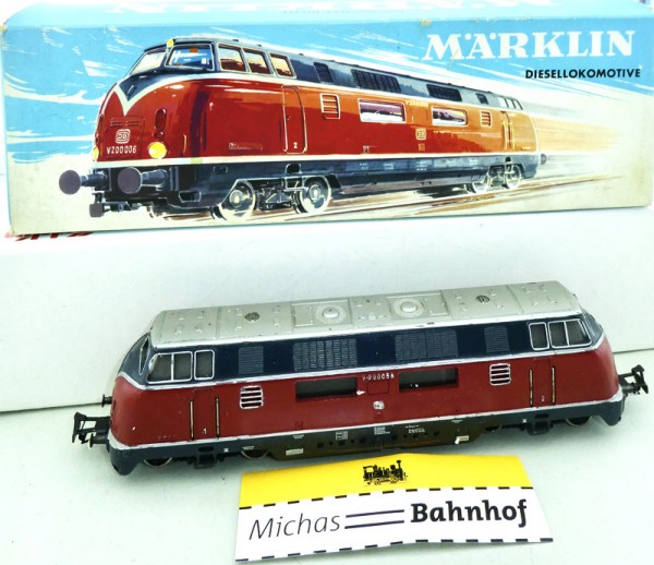 Märklin 3021 V200 Diesellok DB H0 1:87 OVP B2B2 å