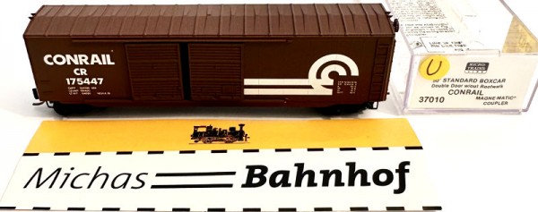 Micro Trains Line 37010 50’ Box Car Double Doors Conrail 175447 N 1:160 ¥U å