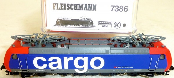 SBB Reihe Re 482 Ellok SBB CARGO Ep5 Fleischmann 7386 1:160 N OVP NEU HR4 µ *