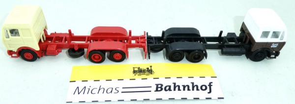 Herpa Albedo 2x Zugmaschine Mercedes HO 1:87 HN4 å