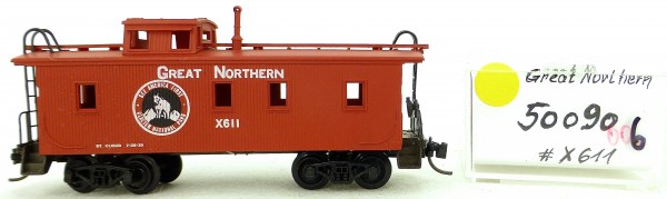Micro Trains Line 50090 GN X611 34' Wood Sheathed CABOOSE 1:160 OVP #K006 å