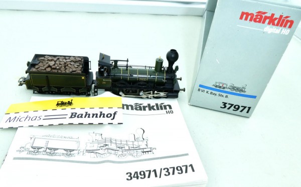 Märklin 37971 B VI K. Bay.Sts.B. Dampflok H0 1:87 OVP B2B2 å