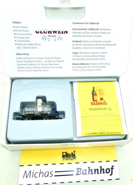 Märklin Weihnachtswagen 2003 Glaskessel Kesselwagen Z 1:220 OVP GA4 å