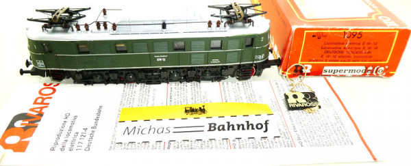Rivarossi 1095 E19 12 Ellok DB grün f Märklin AC H0 1:87 OVP HD6 å