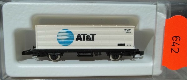 AT&amp;T Containerwagen Kolls 91713 Märklin 8615 Z 1/220 *642* # å