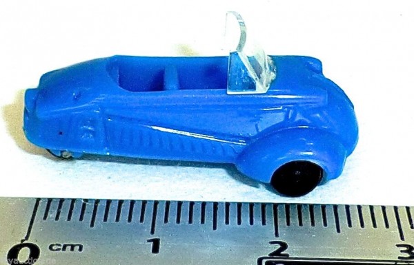 Cabriolet KR200 BLAU Kabinenroller Messerschmitt IMU 1:87 H0 Kleinserie HM2 å *