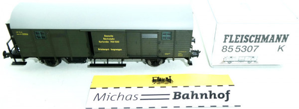 Fleischmann 85 5307 Brückenprüfungswagen DRG H0 1:87 OVP LB4 å