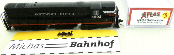Atlas 49535 TRAIN MASTER Southern Pacific #4802 N 1:160 OVP #B KB4 å