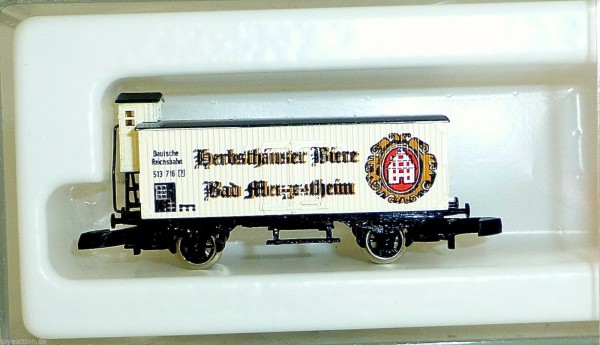 Herbsthäuser Biere Bad Mergentheim Märklin Güterwagen Spur Z 1/220 *116* å