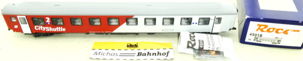 Roco 45018 ÖBB CityShuttle 2. Kl. Bmpz-1 Personenwagen H0 1/87 OVP HD3 å
