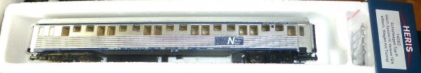SNCF Schlafwagen TEN Typ P silbern EpIV HERIS 14082 H0 1:87 OVP KA1å
