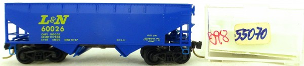 Micro Trains Line 55070 Louisville Nashville 60026 33&#039; Twin Hopper OVP 1:160 #K98 å