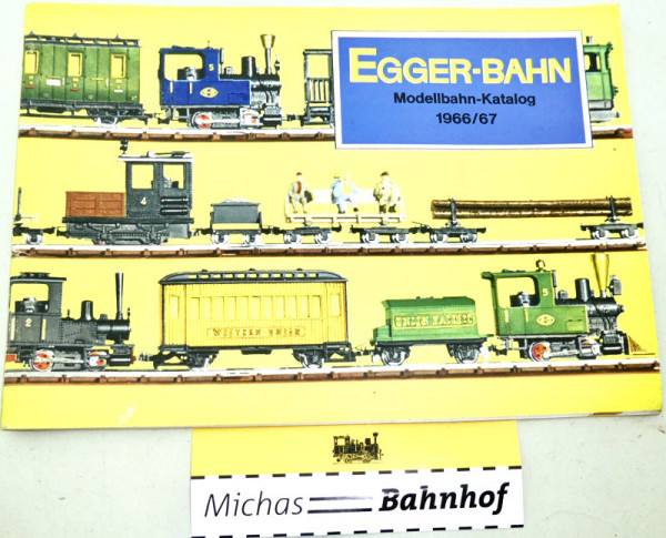 Egger Katalog 1965/66 Modellbahn-Katalog HR4 å