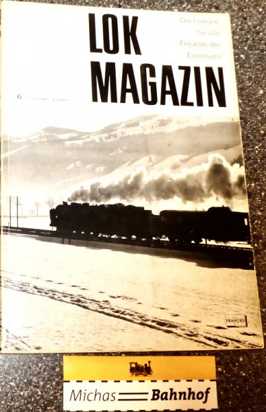 Lok Magazin 6 Februar 1964 franckh HS2 å
