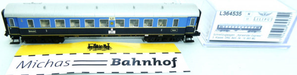 Liliput L364535 Karwendel-Express 3.Kl DRG 16 365 Mü DRG EpII 1:160 OVP HR5 µ
