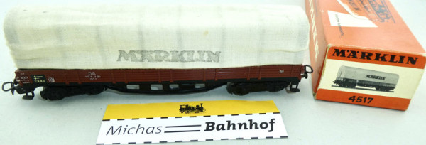Märklin 4517 Planenwagen 4-achsig OVP KA2 å