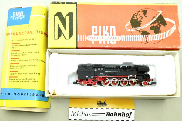 BR 65 PIKO Dampflok DDR N 1:160 OVP HR4 å