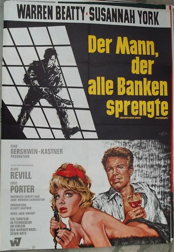 Der Mann der alle Banken sprengte Beatty Filmplakat å