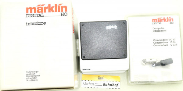 Märklin 6050 interface Verbindung Heimcomputer serielle Schnittstelle OVP KB3 å