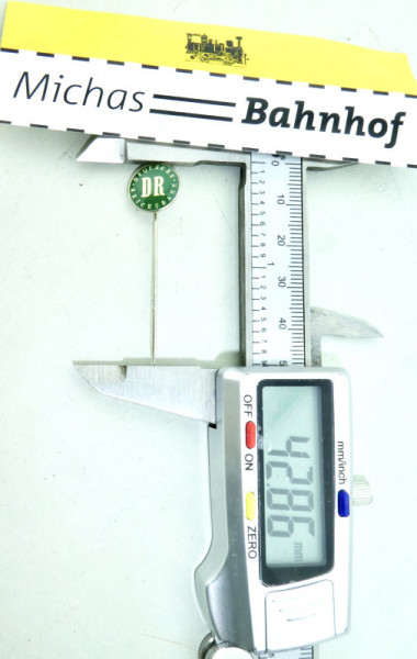 DR Anstecknadel Deutsche Reichsbahn ca 43mm lang #Z KG4å